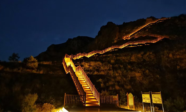 景区步道亮化案例